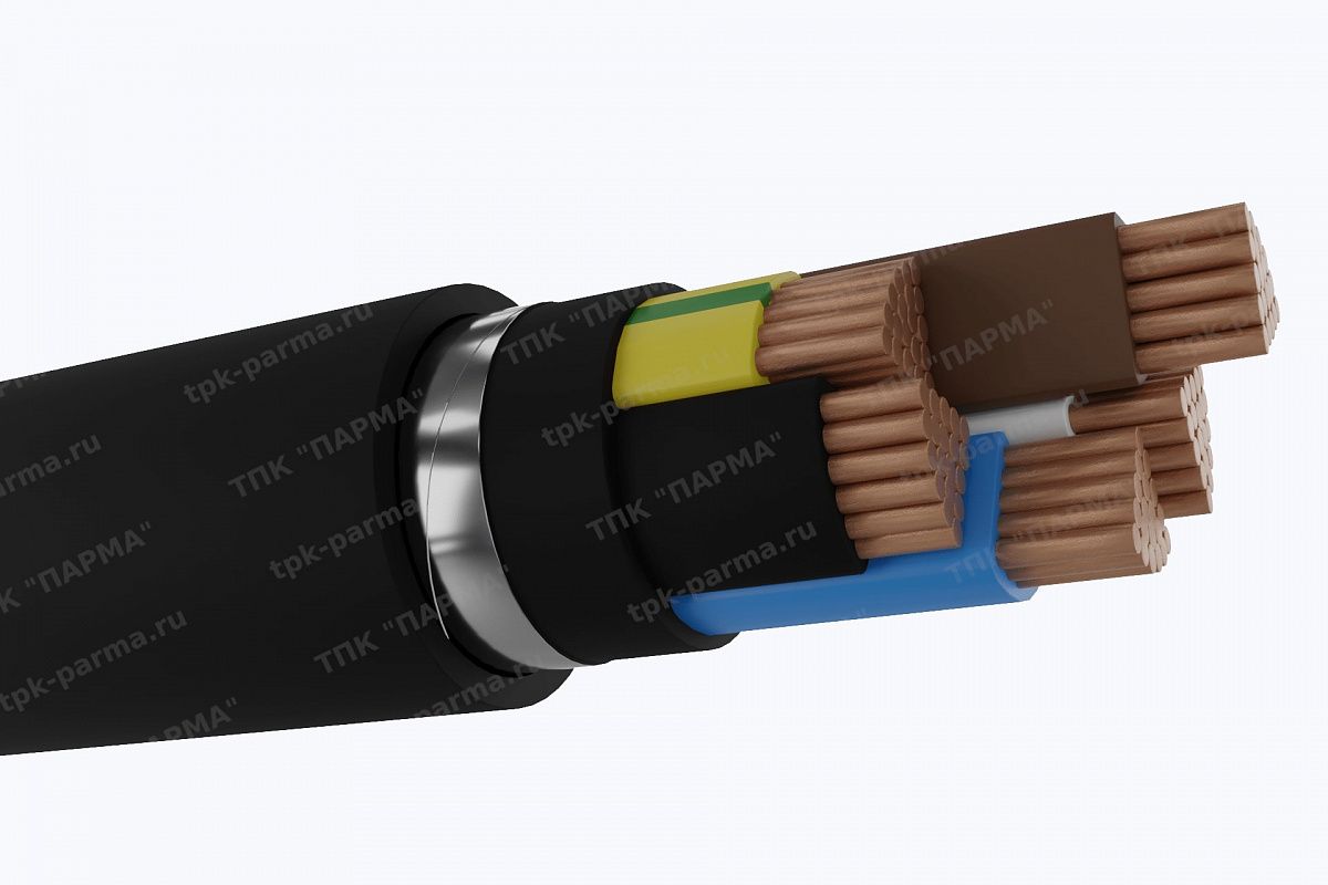 Фотография провода Кабель ВБШвнг(A) 5х95 - 1кВ