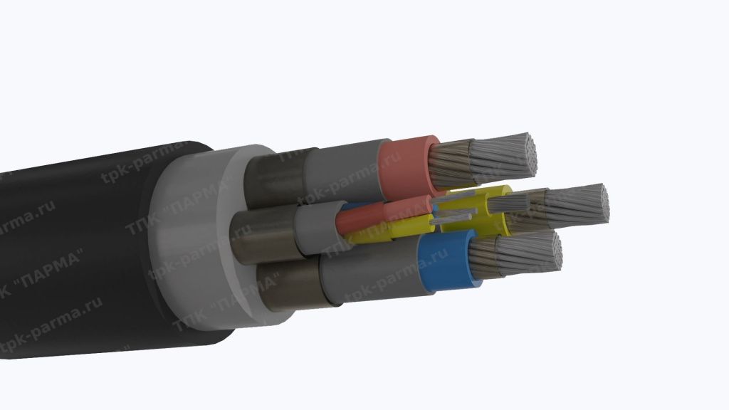 Фотография провода Кабель КГЭШ-Т 3х120+1х16+3х10