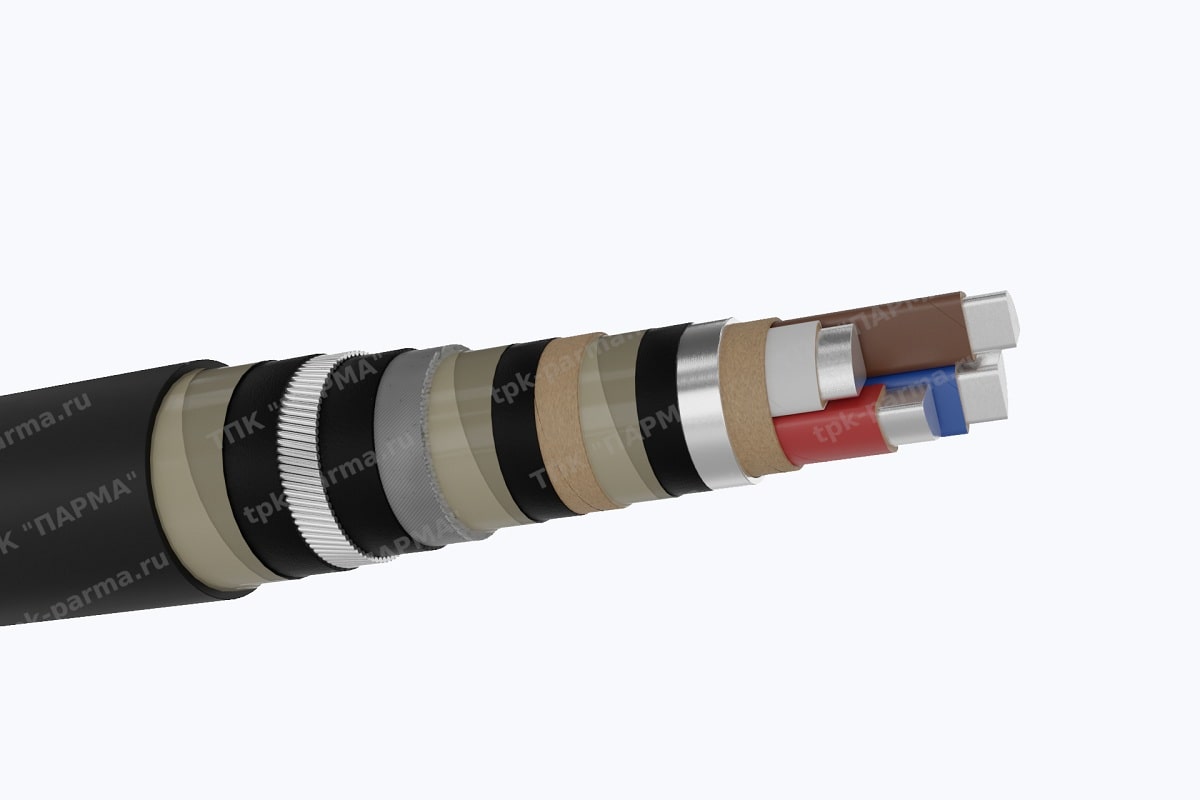 Кабель ААП2лШв 1х800 - 1кВ