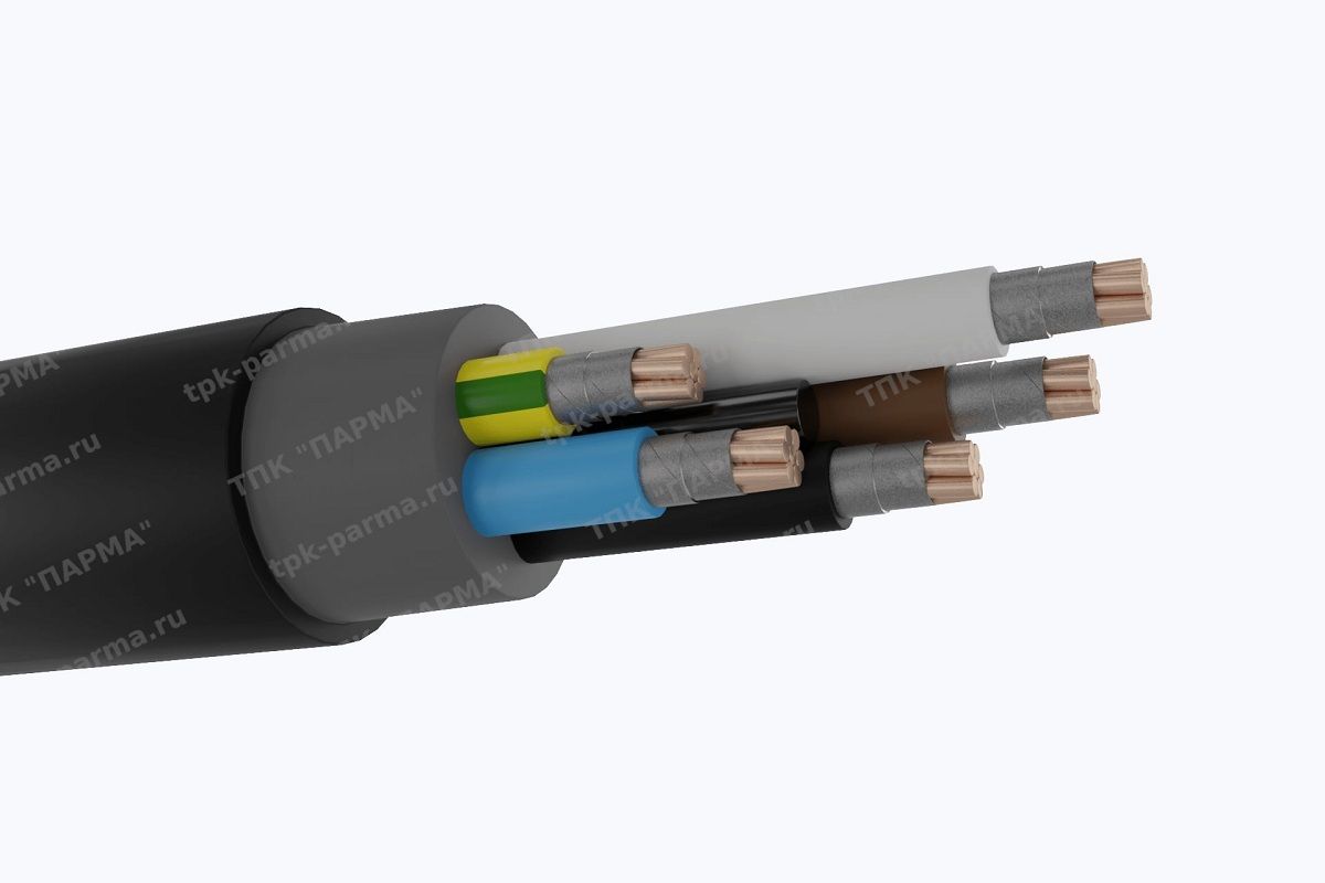 Фотография провода Кабель ППГнг(A)-FRHF 5х10