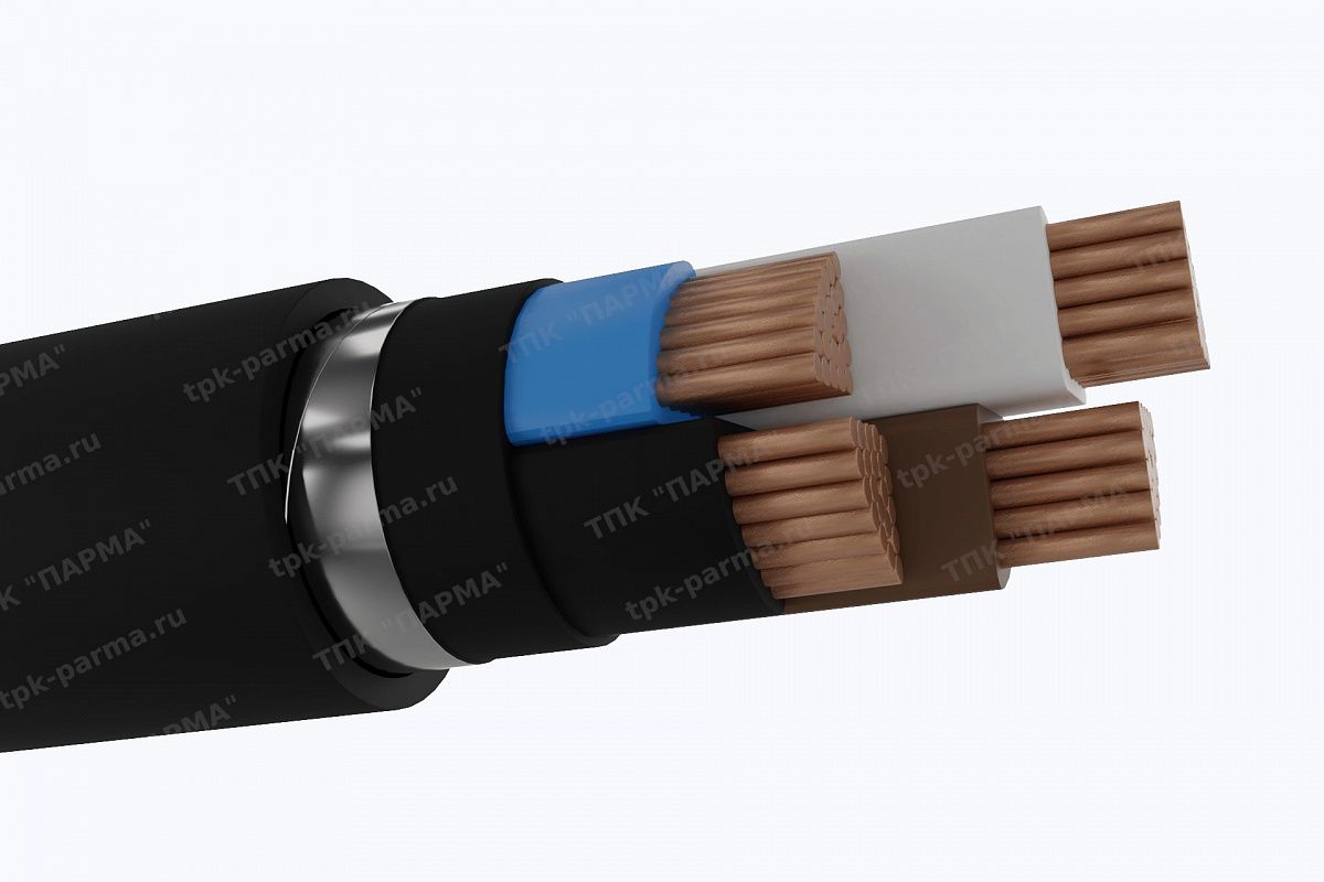 Фотография провода Кабель ВБбШвнг-ХЛ 4х50+1х16