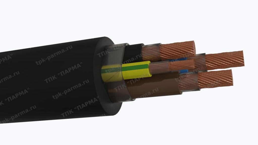Фотография провода Кабель КГТП 3х70