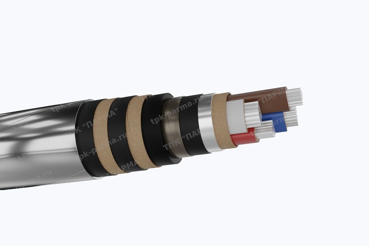 Фотография провода Кабель ААБвГ 4х120 - 1кВ