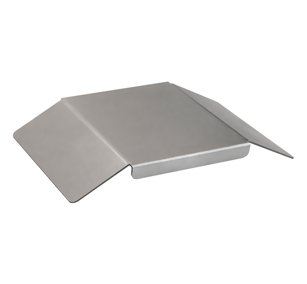 Крышка угла вертикального внешнего 45' SKYVN45*60*1,2 INOX