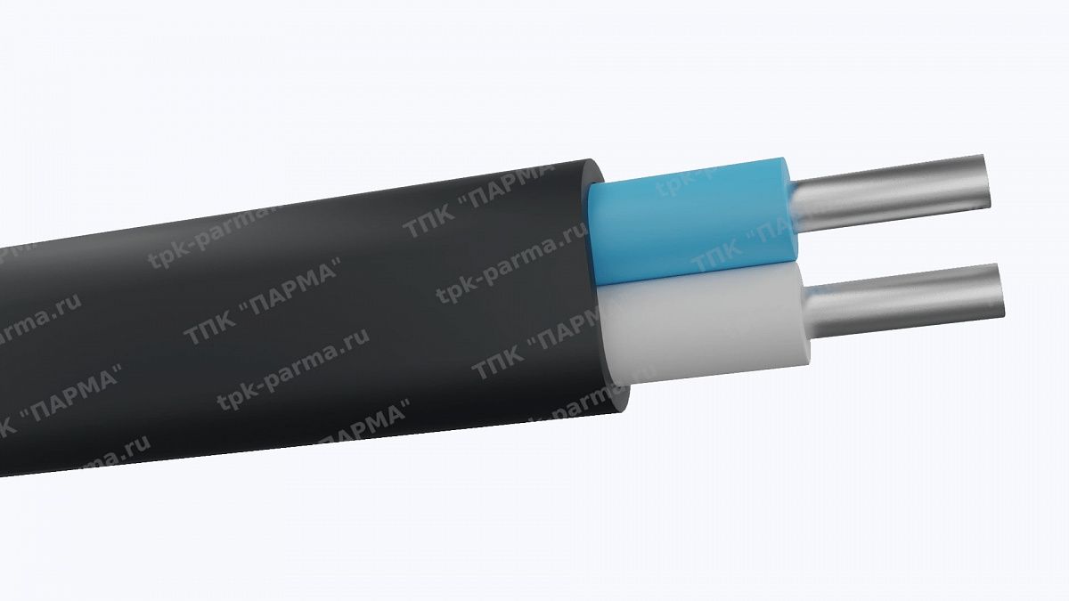 Фотография провода Кабель АВВГнг-LS-П 2х10