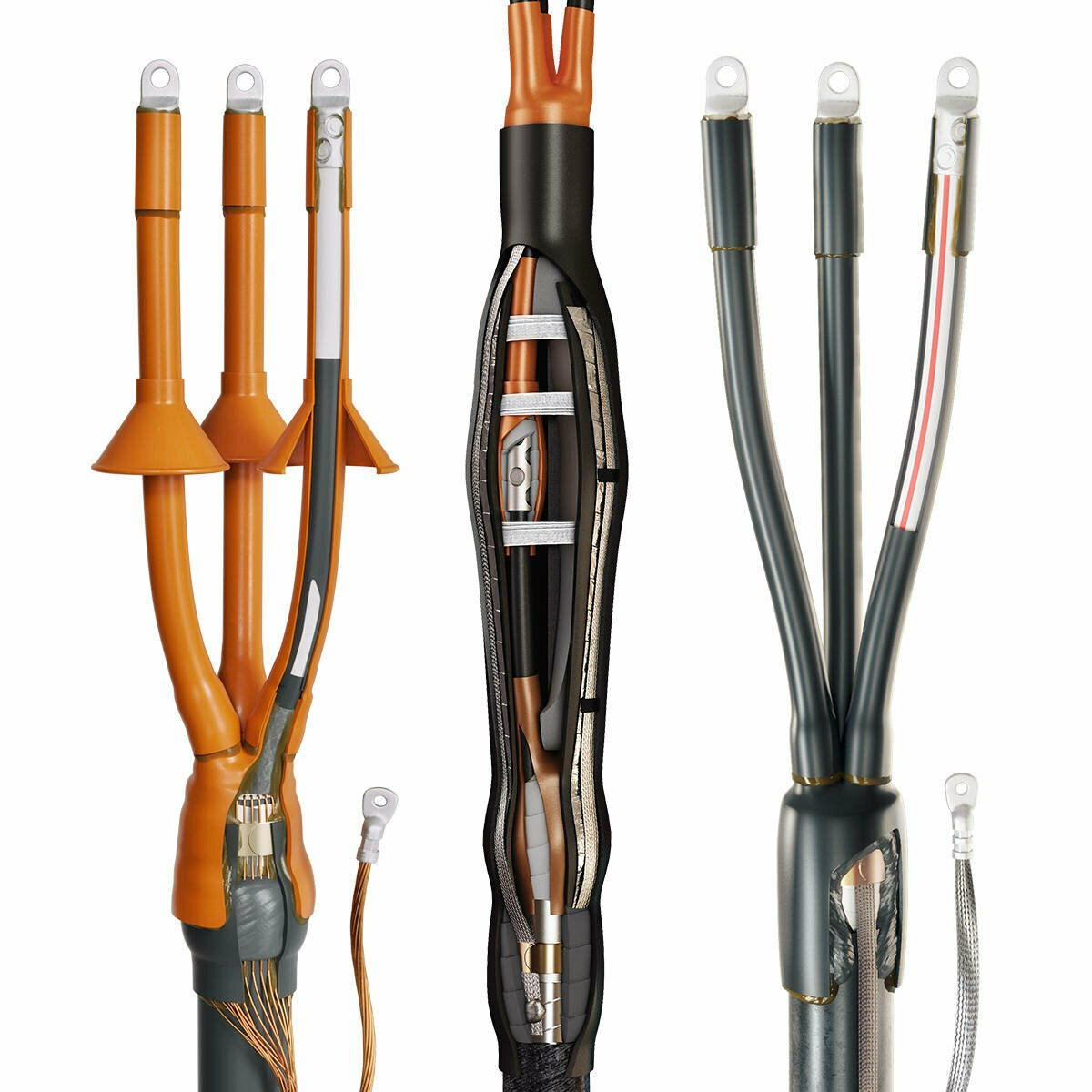 Муфта кабельная 3 ПКВТпбнгLS-HF-35 (150-240) М