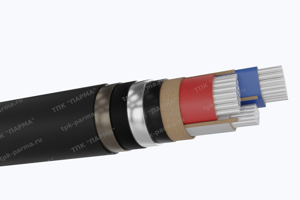 Фотография провода Кабель ЦААШнг 3х50 - 1кВ