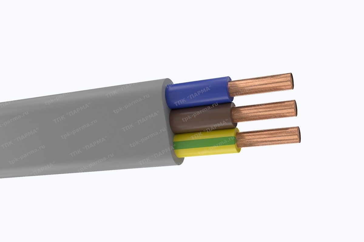 Фотография провода Кабель ПуВВнг(B)-LS 3х4