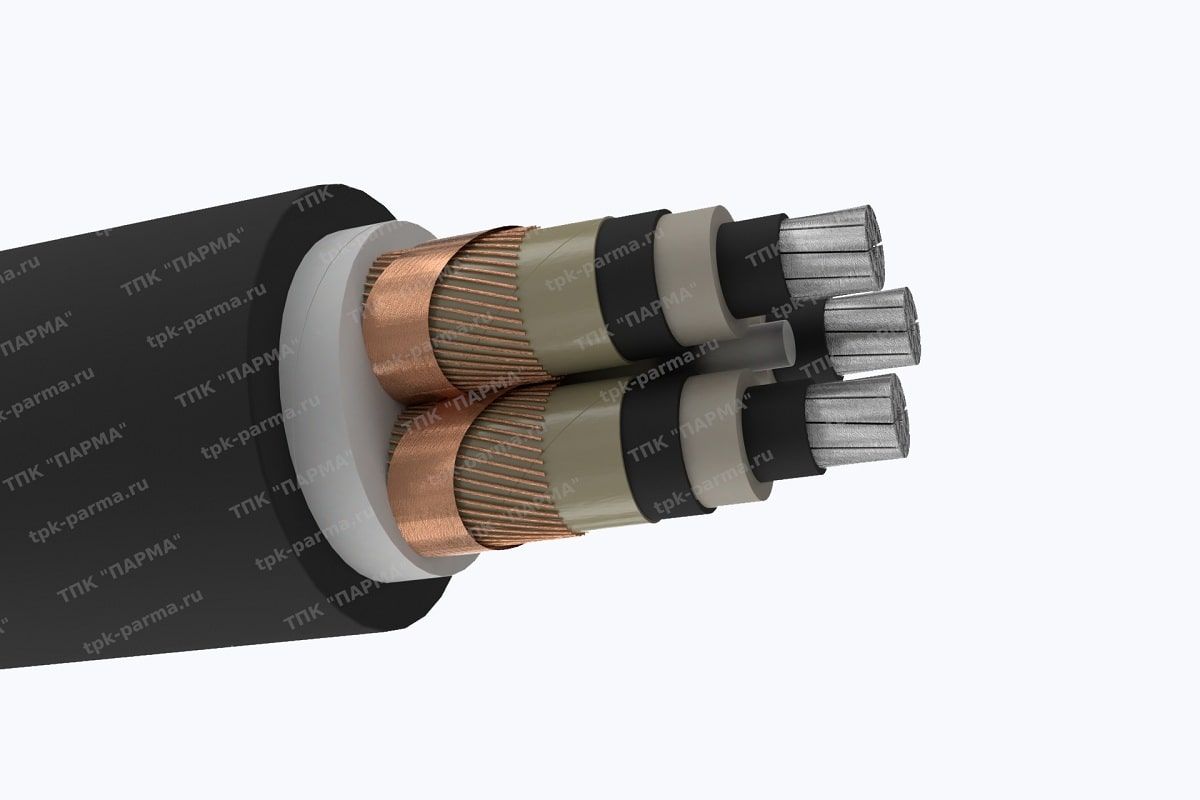 Фотография провода Кабель АПвВнг(B)-LS 3х240/95 - 20кВ